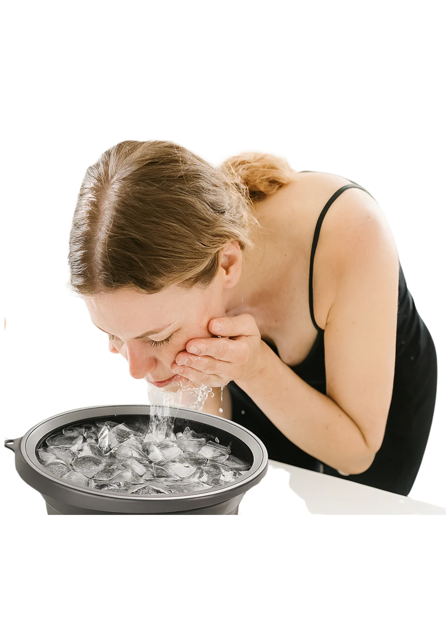 Manual Ice Cube Maker with Press Lid – Easy & Quick Ice Release